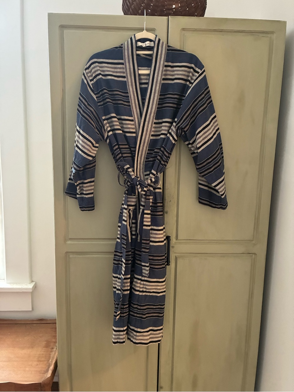 ODD BIRD HANDWOVEN FILIZ TURKISH ROBE SZ S - Picture 5 of 8